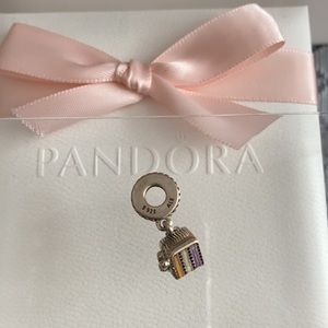 Pandora “congratulations/slice of cake” charm